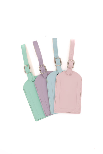 Luggage Tag Pony Club Embossed