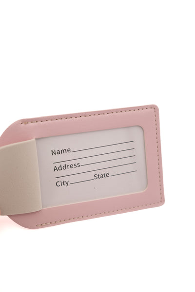 Luggage Tag Pony Club Embossed