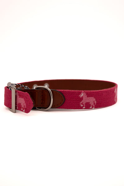 Pink Pony Icon Dog Collar