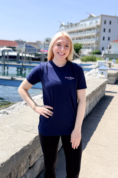 Running Club T-shirt Navy