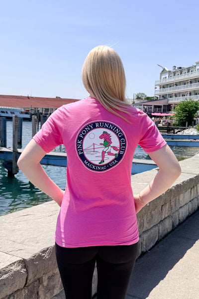 Running Club T-shirt Charity Pink