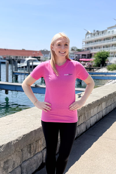 Running Club T-shirt Charity Pink