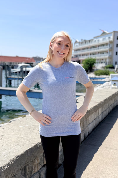 Kayak Pony T-shirt Heather Grey