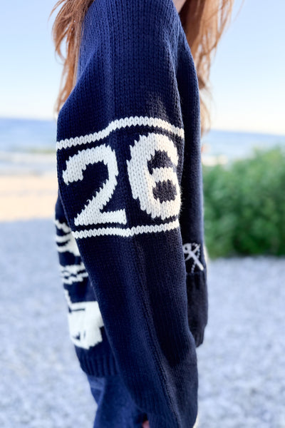 Sketchbook Sailboat Cardigan