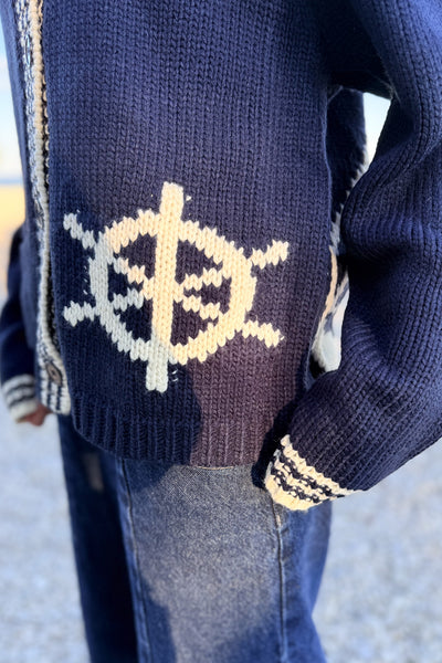 Sketchbook Sailboat Cardigan