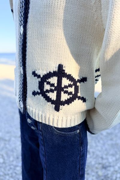 Sketchbook Sailboat Cardigan