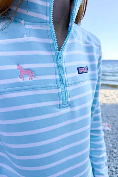 Dreamcloth Shep Shirt - Shallow Sea Stripe