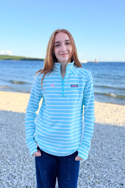 Dreamcloth Shep Shirt - Shallow Sea Stripe