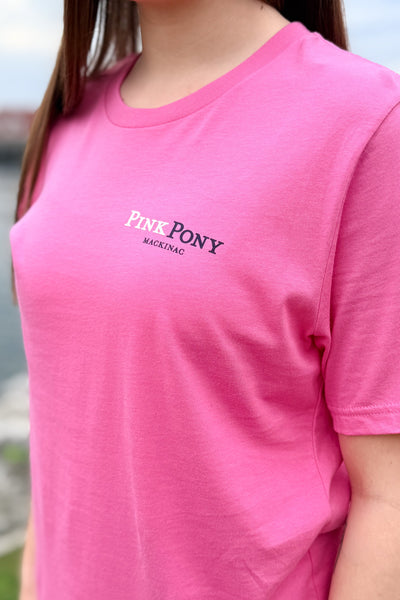 Mural Pony T-shirt Charity Pink