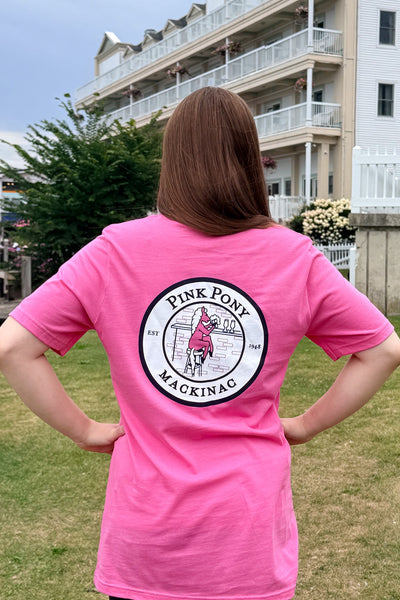 Mural Pony T-shirt Charity Pink