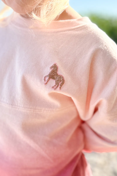 Youth Spirit Ombre Jersey-Rose Fade