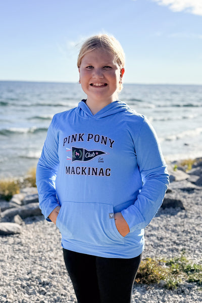 Youth Relay Burgee Hoodie - Ice