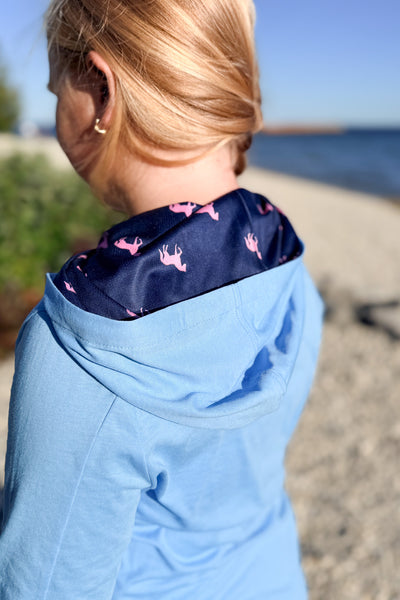 Youth Relay Burgee Hoodie - Ice