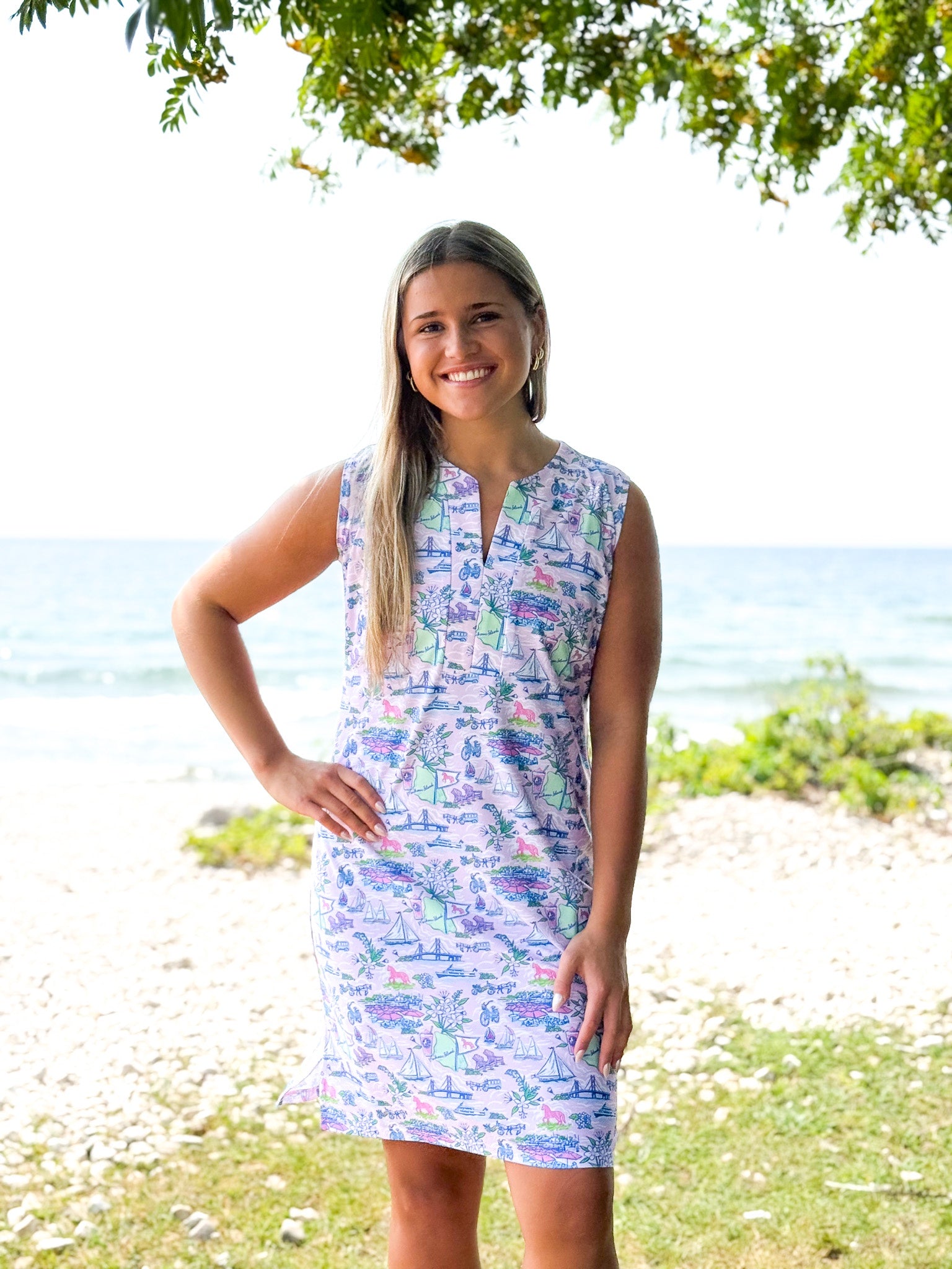 Hampton Sleeveless Tunic Dress