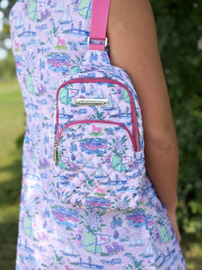 Quilted Sling Backpack
