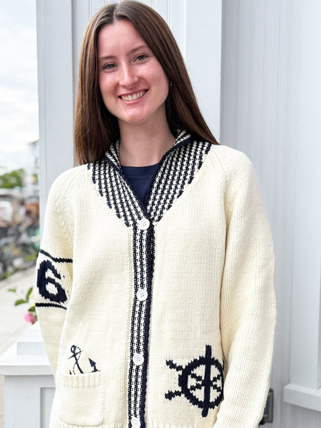 Sketchbook Sailboat Cardigan