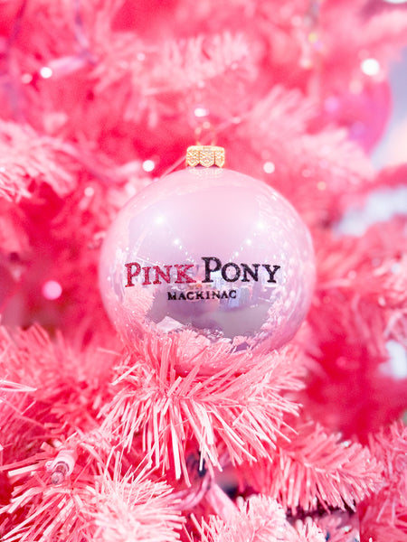 Pink Pony Ornament