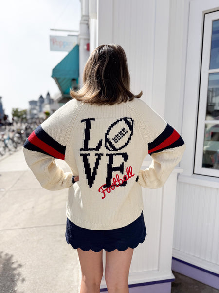 Football LOVE Cardigan
