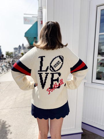 Football LOVE Cardigan