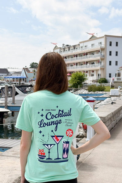 Cocktail Lounge Drinks T-Shirt-Island Reef