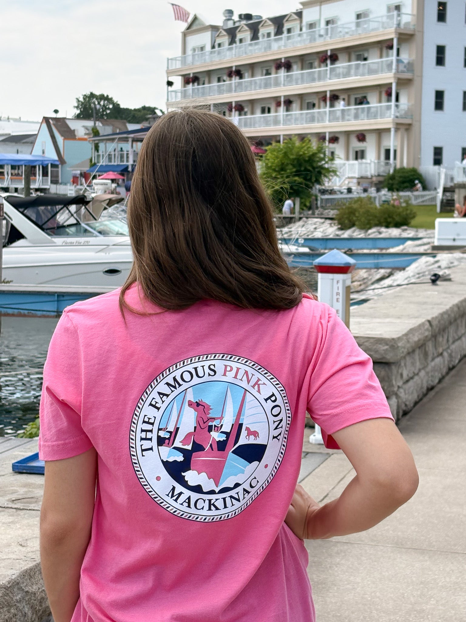 Skipper Pony T-shirt Charity Pink