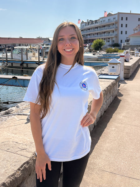 Yachts of Fun Sailboat T-Shirt-White
