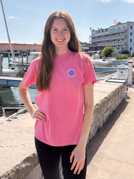 Yachts of Fun Sailboat T-Shirt-Crunchberry
