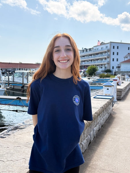 Yachts of Fun Sailboat T-Shirt-Navy