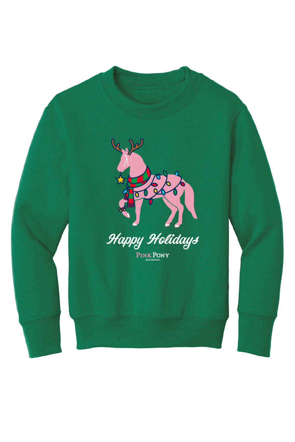 Holiday Pony Youth Crewneck