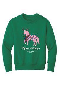 Holiday Pony Youth Crewneck