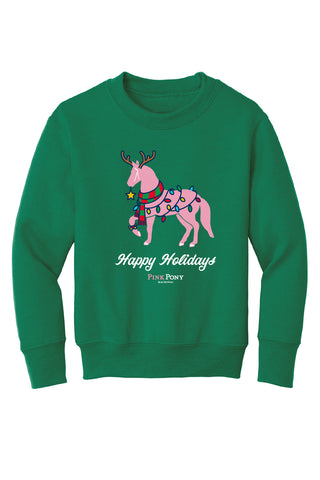 Holiday Pony Youth Crewneck