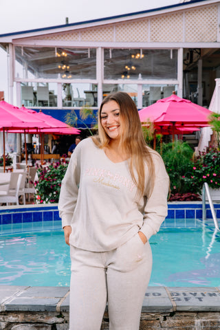 SJ Luxe Brushed Jogger - Vanilla Bean