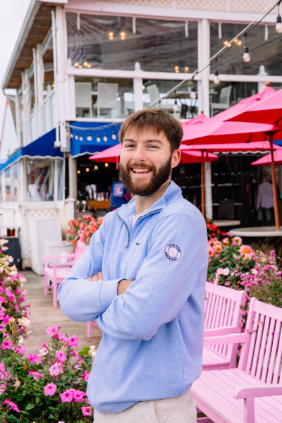 Saltwater Qtr  Zip -Jake Blue