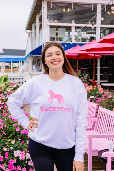 3D Large Pony Mackinac Sweatshirt