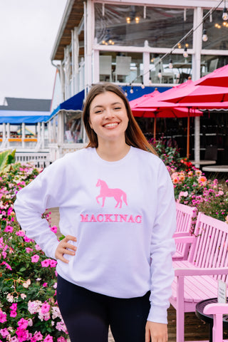 3D Large Pony Mackinac Sweatshirt