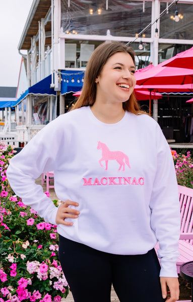 3D Large Pony Mackinac Sweatshirt