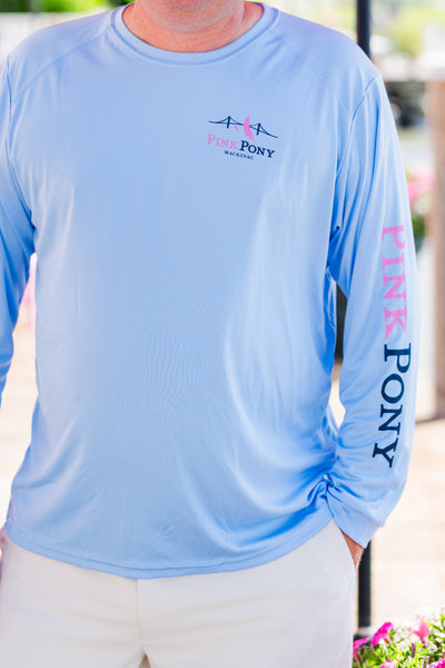 Regatta L/S Performance T-shirt Blue Mist