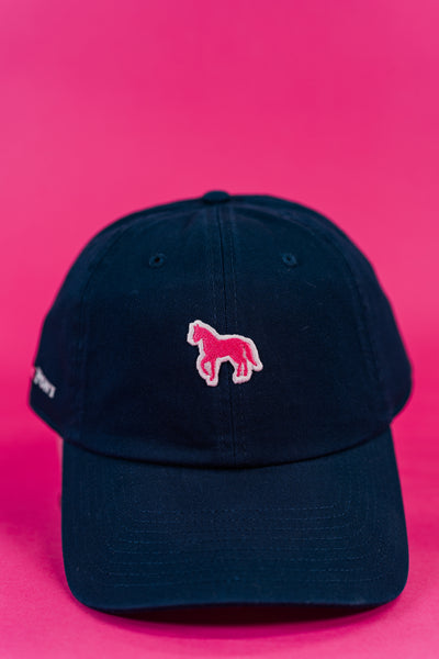 Hat Pony Patch Outlined