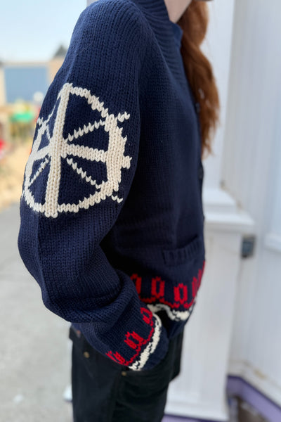 Sailboat MACKINAC Cardigan