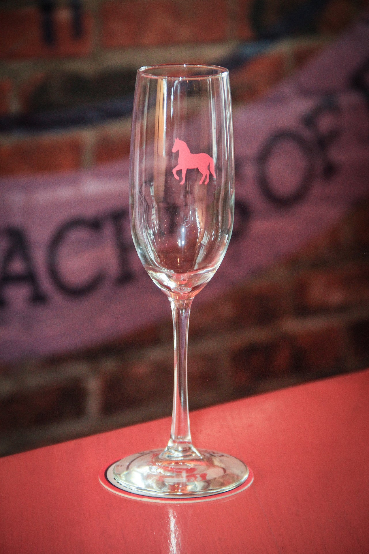 Champagne Pony Glass